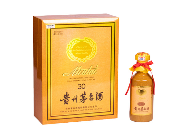 延边贵州茅台酒30年回收三十年陈酿年份茅台