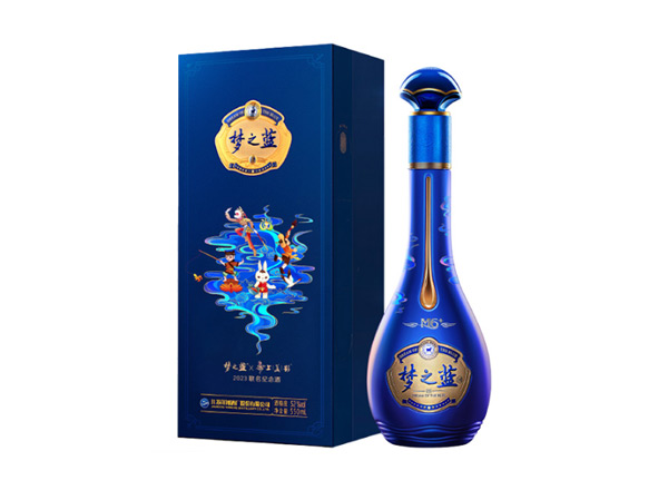 延边回收梦之蓝×上美影 2023联名纪念酒