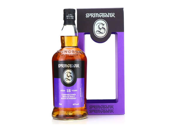延边Springbank云顶18年威士忌回收云顶威士忌洋酒700ml
