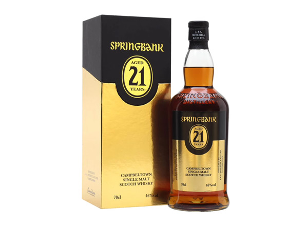 延边SpringBank云顶21年威士忌回收苏格兰单一麦芽威士忌700ml进口洋酒收购