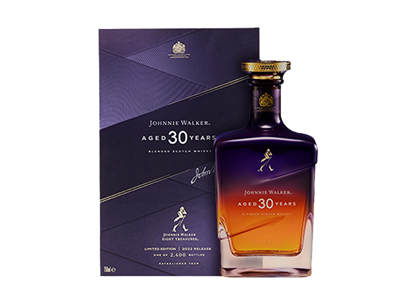 延边Johnnie Walker尊尼获加30年回收尊尼获加威士忌紫金臻选750ml礼盒装洋酒收购约翰走路中国限量版