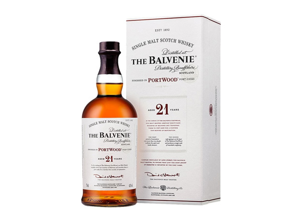 延边回收百富威士忌21年波特桶陈酿The Balvenie Portwood Single百富洋酒收购