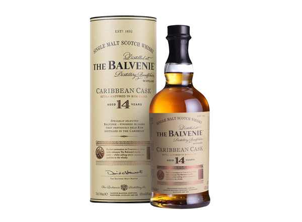 延边百富14年回收百富威士忌加勒比桶陈酿The Balvenie Caribbean Cask洋酒上门收购