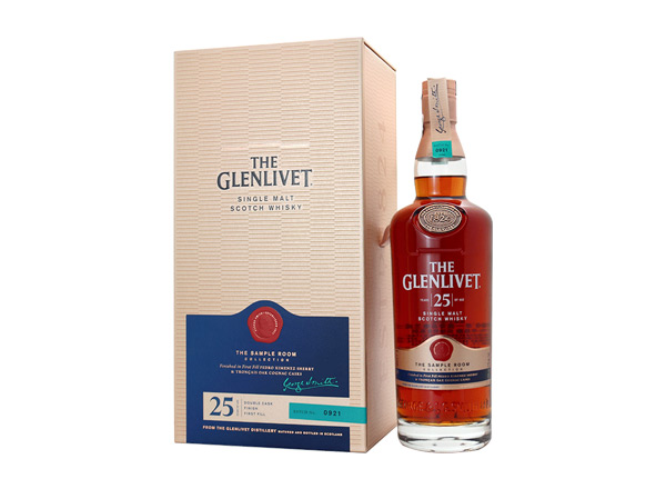 延边The Glenlivet回收格兰威特25年苏格兰单一麦芽威士忌陈酿风味创造系列