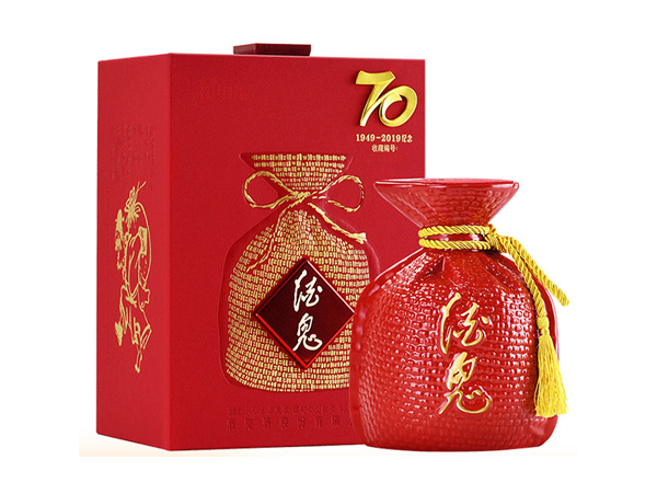 延边回收酒鬼酒红坛70纪念酒1949-2019年收藏酒54度700ml上门收购行情价格