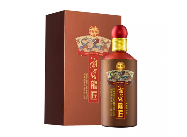 延边湘窖龍匠地和回收湘窖酒龙匠酱香型53度500ml礼盒装