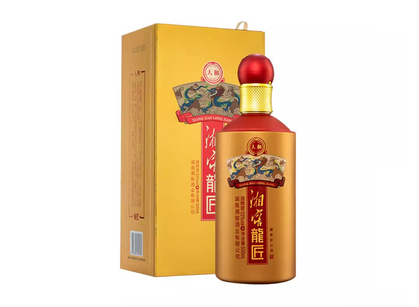 延边回收湘窖龍匠人和酱香型白酒53度500ml礼盒湘窖酒龙匠人和收购
