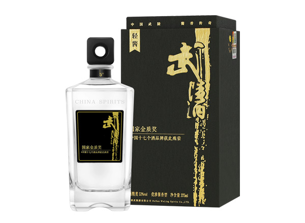 延边上门回收武陵酒轻酱53度375ml国家金质奖礼盒装