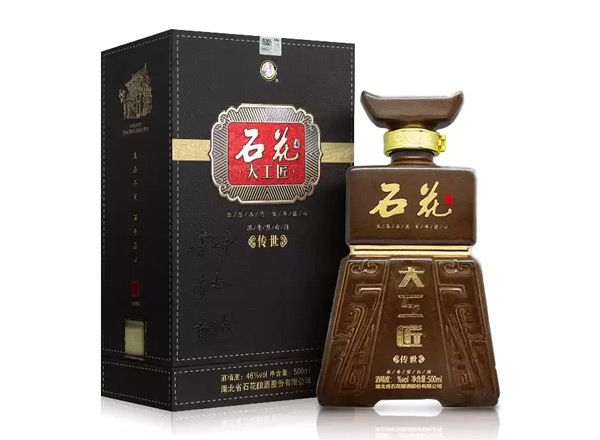 延边石花酒回收石花大工匠酒传世