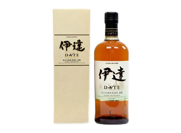 延边Nikka Date回收一甲宫城峡蒸馏所产伊达调和型威士忌