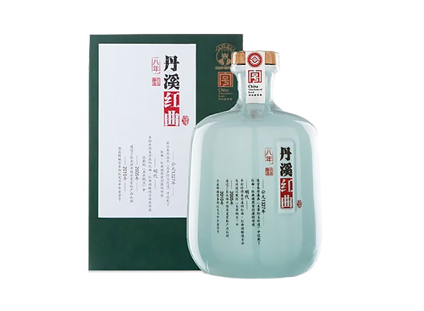 延边丹溪黄酒回收丹溪8年红曲黄酒750mL 2瓶礼盒装