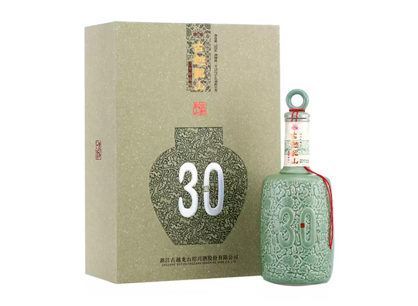 延边古越龙山30年黄酒回收古越龙山三十年陈酿花雕酒