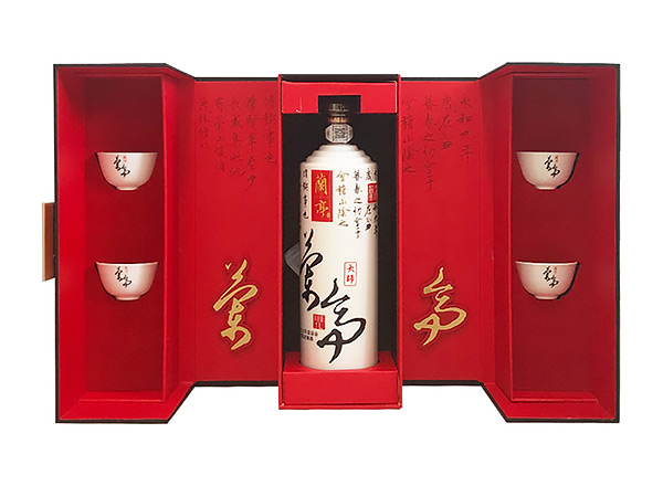 延边会稽山黄酒回收大师兰亭三十年陈酿1L商务版礼盒装