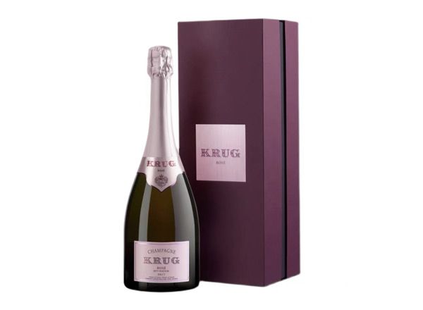 延边库克香槟回收库克桃红香槟Krug Rose礼盒版