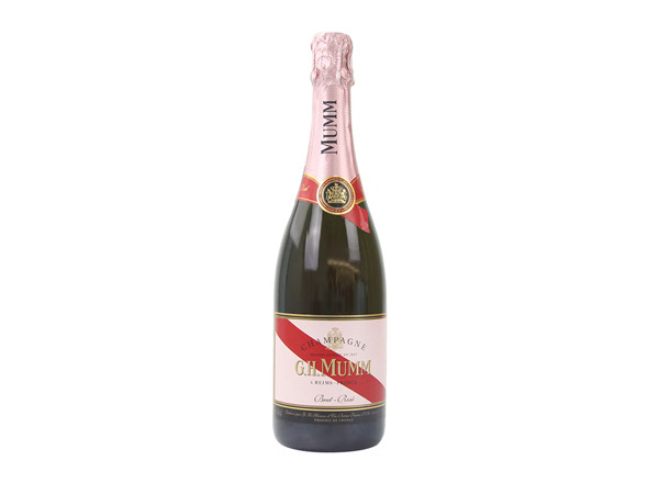 延边回收​玛姆红带香槟老款桃红玫瑰粉红玛姆香槟酒G.H. Mumm Brut Rose